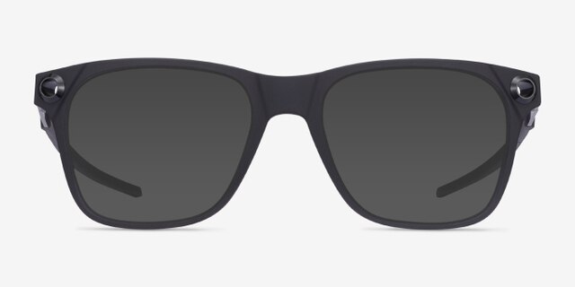 Oakley Apparition Satin Gray Smoke PlastiqueMontures de lunettes de vue d'EyeBuyDirect, Avec des Verres Teintés