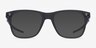 Oakley Apparition Satin Gray Smoke PlastiqueMontures de lunettes de vue d'EyeBuyDirect, Avec des Verres Teintés