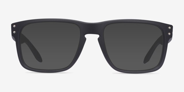 Oakley Holbrook Rx Black PlasticEyeglass Frames from EyeBuyDirect, with Tinted Lenses