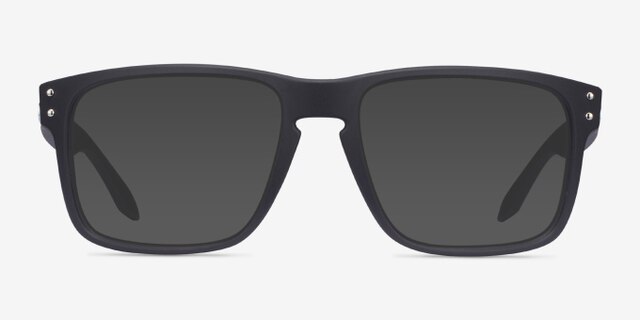 Oakley Holbrook Rx Satin Black PlasticEyeglass Frames from EyeBuyDirect, with Tinted Lenses