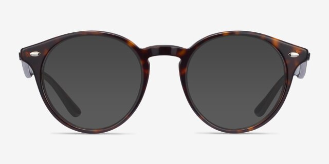 Ray-Ban RB2180V Écailles AcétateMontures de lunettes de vue d'EyeBuyDirect, Avec des Verres Teintés