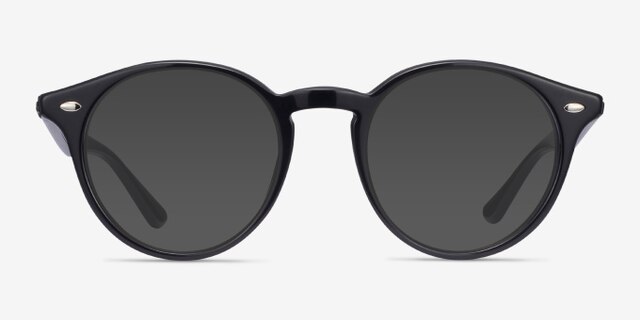 Ray-Ban RB2180V Black AcetateEyeglass Frames from EyeBuyDirect, with Tinted Lenses