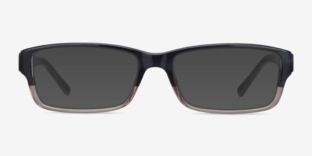 Ray-Ban RB5169 Black & Gray AcetateEyeglass Frames from EyeBuyDirect, with Tinted Lenses