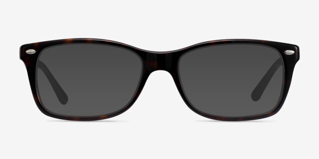 Ray-Ban RB5228 Tortoise AcetateEyeglass Frames from EyeBuyDirect, with Tinted Lenses