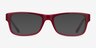 Ray-Ban RB5268 Red AcetateEyeglass Frames from EyeBuyDirect, with Tinted Lenses