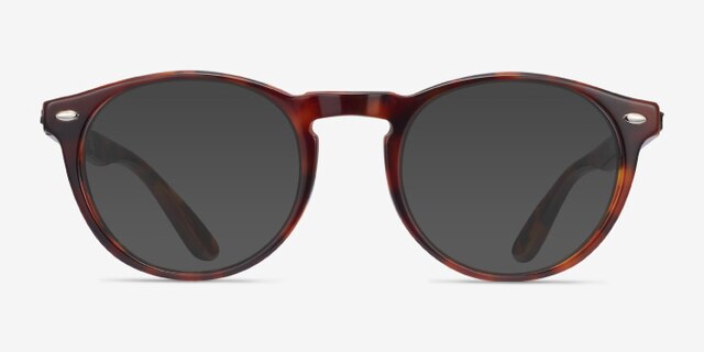 Ray-Ban RB5283 Tortoise AcetateEyeglass Frames from EyeBuyDirect, with Tinted Lenses