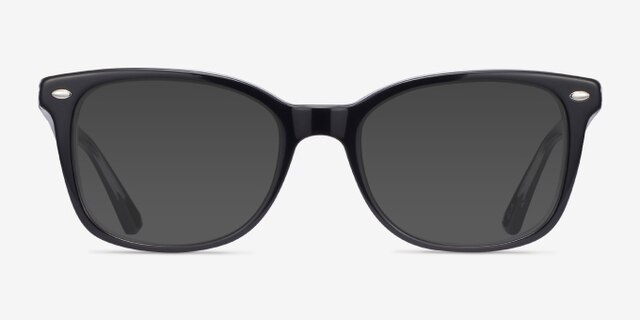 Ray-Ban RB5285 Black AcetateEyeglass Frames from EyeBuyDirect, with Tinted Lenses