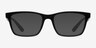 Ray-Ban RB7025 Black PlasticEyeglass Frames from EyeBuyDirect, with Tinted Lenses