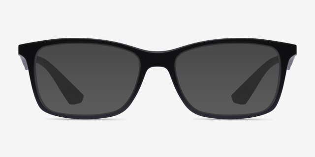 Ray-Ban RB7047 Black PlasticEyeglass Frames from EyeBuyDirect, with Tinted Lenses