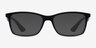 Ray-Ban RB7047 Black PlasticEyeglass Frames from EyeBuyDirect, with Tinted Lenses