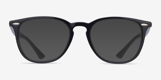 Ray-Ban RB7159 Black PlasticEyeglass Frames from EyeBuyDirect, with Tinted Lenses