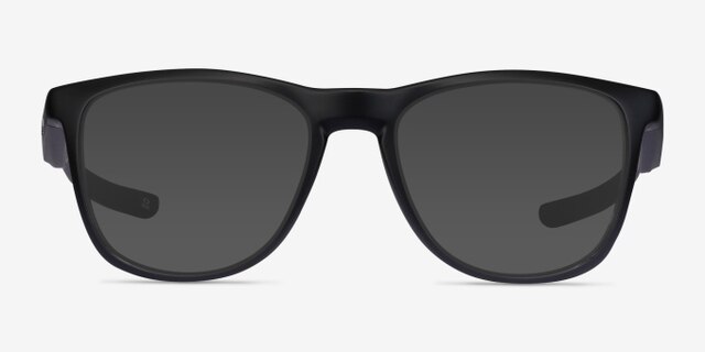 Oakley Trillbe X Matte Black PlasticEyeglass Frames from EyeBuyDirect, with Tinted Lenses