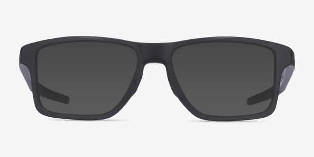 Oakley Chamfer Squared Satin Black PlasticEyeglass Frames from EyeBuyDirect, with Tinted Lenses