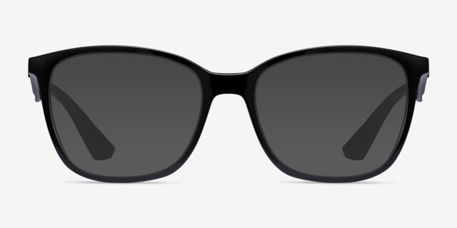 Ray-Ban RB7066 Black PlasticEyeglass Frames from EyeBuyDirect, with Tinted Lenses