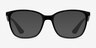 Ray-Ban RB7066 Black PlasticEyeglass Frames from EyeBuyDirect, with Tinted Lenses