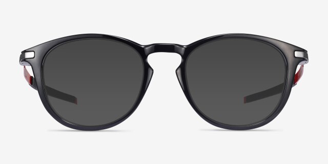 Oakley Pitchman R Black Ink PlasticEyeglass Frames from EyeBuyDirect, with Tinted Lenses