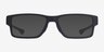 Oakley Airdrop Mnp Satin Black PlastiqueMontures de lunettes de vue d'EyeBuyDirect, Avec des Verres Teintés