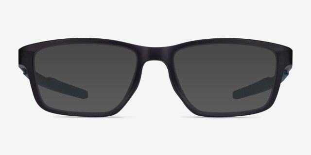 Oakley Metalink Satin Gray Smoke PlasticEyeglass Frames from EyeBuyDirect, with Tinted Lenses