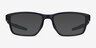 Oakley Metalink Satin Gray Smoke PlasticEyeglass Frames from EyeBuyDirect, with Tinted Lenses