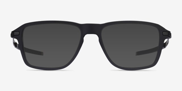 Oakley Wheel House Satin Black PlastiqueMontures de lunettes de vue d'EyeBuyDirect, Avec des Verres Teintés