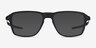 Oakley Wheel House Satin Black PlastiqueMontures de lunettes de vue d'EyeBuyDirect, Avec des Verres Teintés