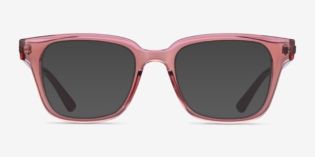 Ray-Ban RB4323V Clear Pink PlasticEyeglass Frames from EyeBuyDirect, with Tinted Lenses