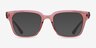 Ray-Ban RB4323V Clear Pink PlasticEyeglass Frames from EyeBuyDirect, with Tinted Lenses