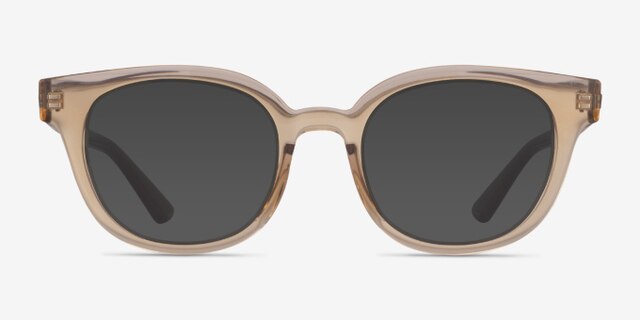 Ray-Ban RB4324V Clear Brown PlasticEyeglass Frames from EyeBuyDirect, with Tinted Lenses