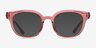 Ray-Ban RB4324V Clear Pink PlasticEyeglass Frames from EyeBuyDirect, with Tinted Lenses