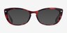 Ray-Ban RB5366 Pink Tortoise AcetateEyeglass Frames from EyeBuyDirect, with Tinted Lenses