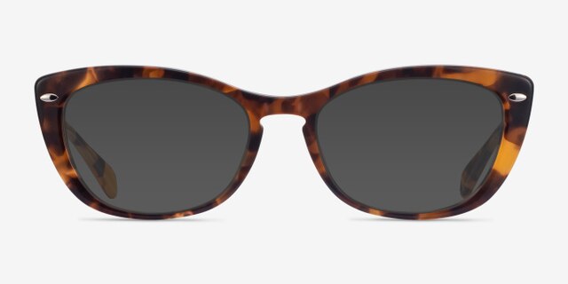 Ray-Ban RB5366 Tortoise AcetateEyeglass Frames from EyeBuyDirect, with Tinted Lenses
