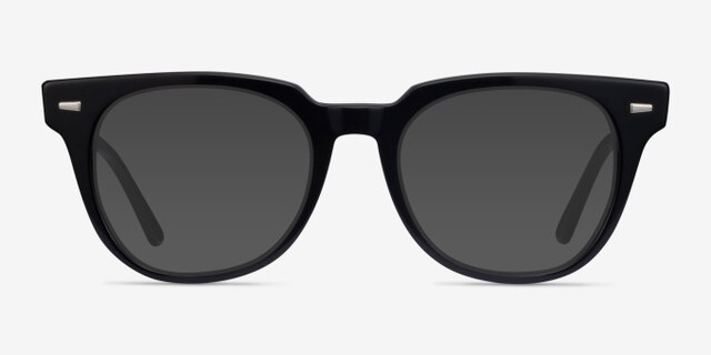 Ray-Ban Meteor Black AcetateEyeglass Frames from EyeBuyDirect, with Tinted Lenses