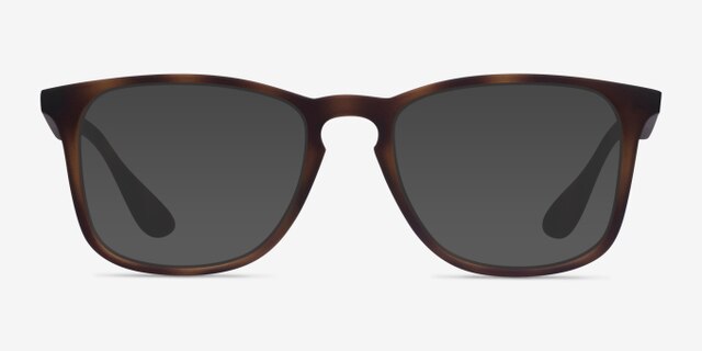 Ray-Ban RB7074 Tortoise PlasticEyeglass Frames from EyeBuyDirect, with Tinted Lenses