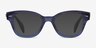 Ray-Ban RB0880 Blue Striped AcetateEyeglass Frames from EyeBuyDirect, with Tinted Lenses