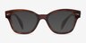 Ray-Ban RB0880 Brown Striped AcetateEyeglass Frames from EyeBuyDirect, with Tinted Lenses