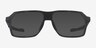 Oakley Bevel Black & Gray PlasticEyeglass Frames from EyeBuyDirect, with Tinted Lenses