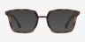 Oakley Sideswept Rx Tortoise & Rose Gold MetalEyeglass Frames from EyeBuyDirect, with Tinted Lenses