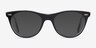 Ray-Ban RB2185V Black Clear AcetateEyeglass Frames from EyeBuyDirect, with Tinted Lenses