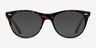 Ray-Ban RB2185V Leopard AcetateEyeglass Frames from EyeBuyDirect, with Tinted Lenses