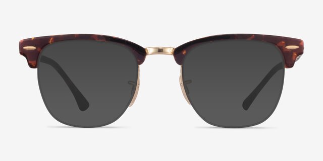Ray-Ban RB3716VM Floral & Gold MetalEyeglass Frames from EyeBuyDirect, with Tinted Lenses