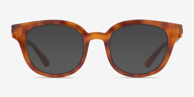 Ray-Ban RB4324V Light Tortoise PlasticEyeglass Frames from EyeBuyDirect, with Tinted Lenses
