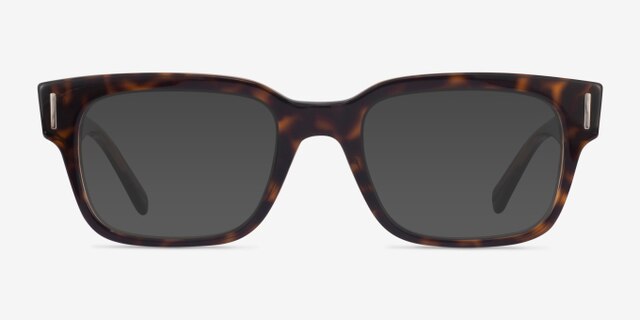 Ray-Ban Jeffrey Tortoise AcetateEyeglass Frames from EyeBuyDirect, with Tinted Lenses