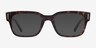 Ray-Ban Jeffrey Tortoise AcetateEyeglass Frames from EyeBuyDirect, with Tinted Lenses