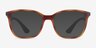Ray-Ban RB7066 Tortoise & Green PlastiqueMontures de lunettes de vue d'EyeBuyDirect, Avec des Verres Teintés
