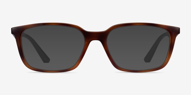 Ray-Ban RB7176 Tortoise PlasticEyeglass Frames from EyeBuyDirect, with Tinted Lenses