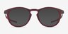 Oakley Pitchman R Burgundy & Black PlasticEyeglass Frames from EyeBuyDirect, with Tinted Lenses