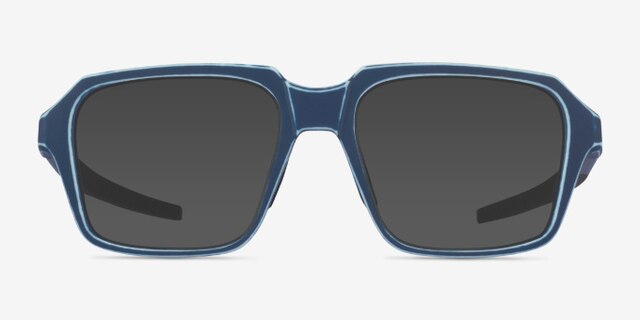 Oakley Miter Bleu AcétateMontures de lunettes de vue d'EyeBuyDirect, Avec des Verres Teintés