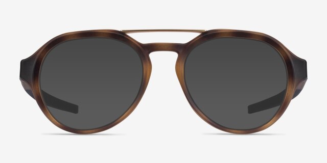 Oakley Scavenger Matte Brown Tortoise PlasticEyeglass Frames from EyeBuyDirect, with Tinted Lenses