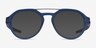 Oakley Scavenger Matte Blue PlasticEyeglass Frames from EyeBuyDirect, with Tinted Lenses