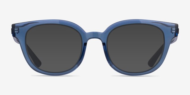 Ray-Ban RB4324V Clear Blue AcetateEyeglass Frames from EyeBuyDirect, with Tinted Lenses